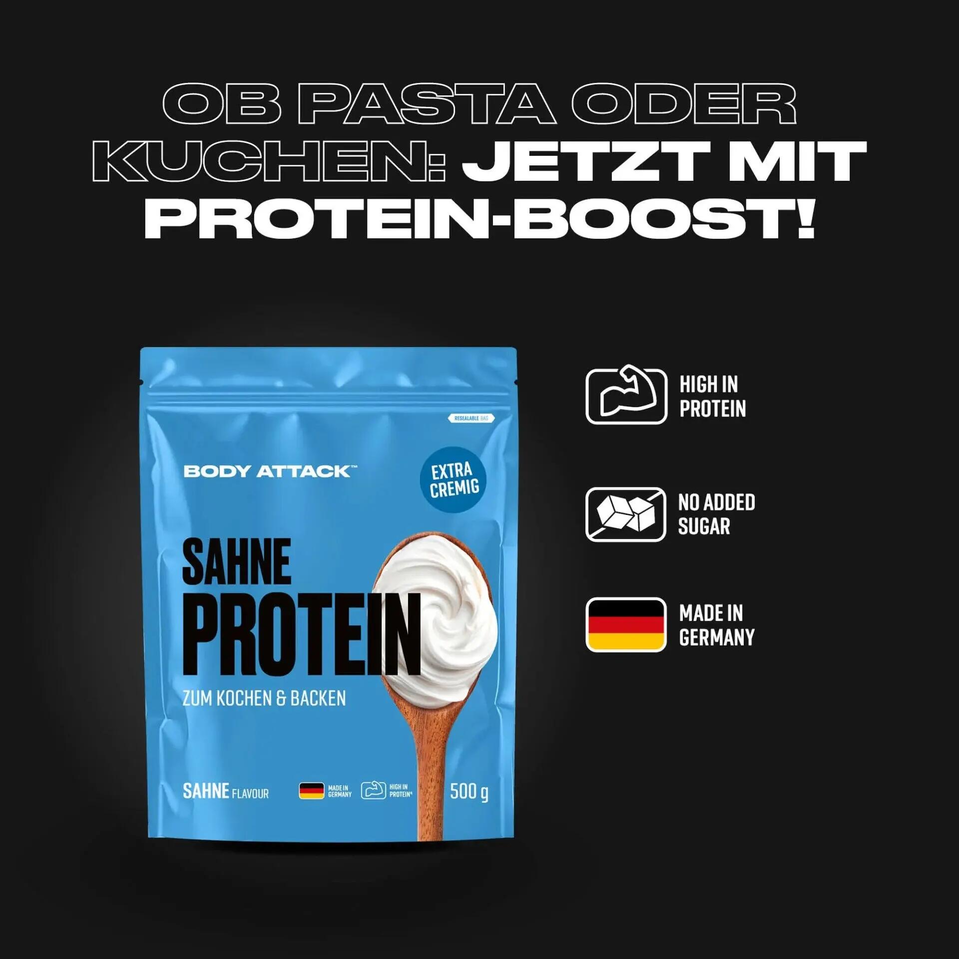 Body Attack Cream Protein 500g 5/7