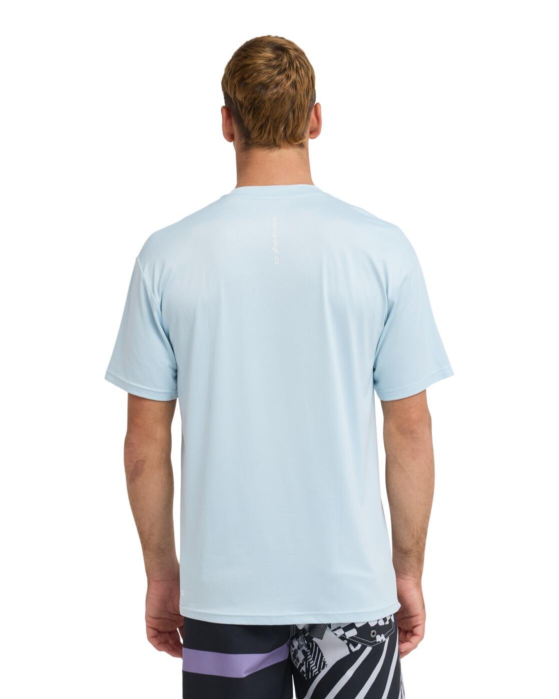 T-shirt de surf à manches courtes UPF50 EVERYDAY SURF Bleu Homme 4/4