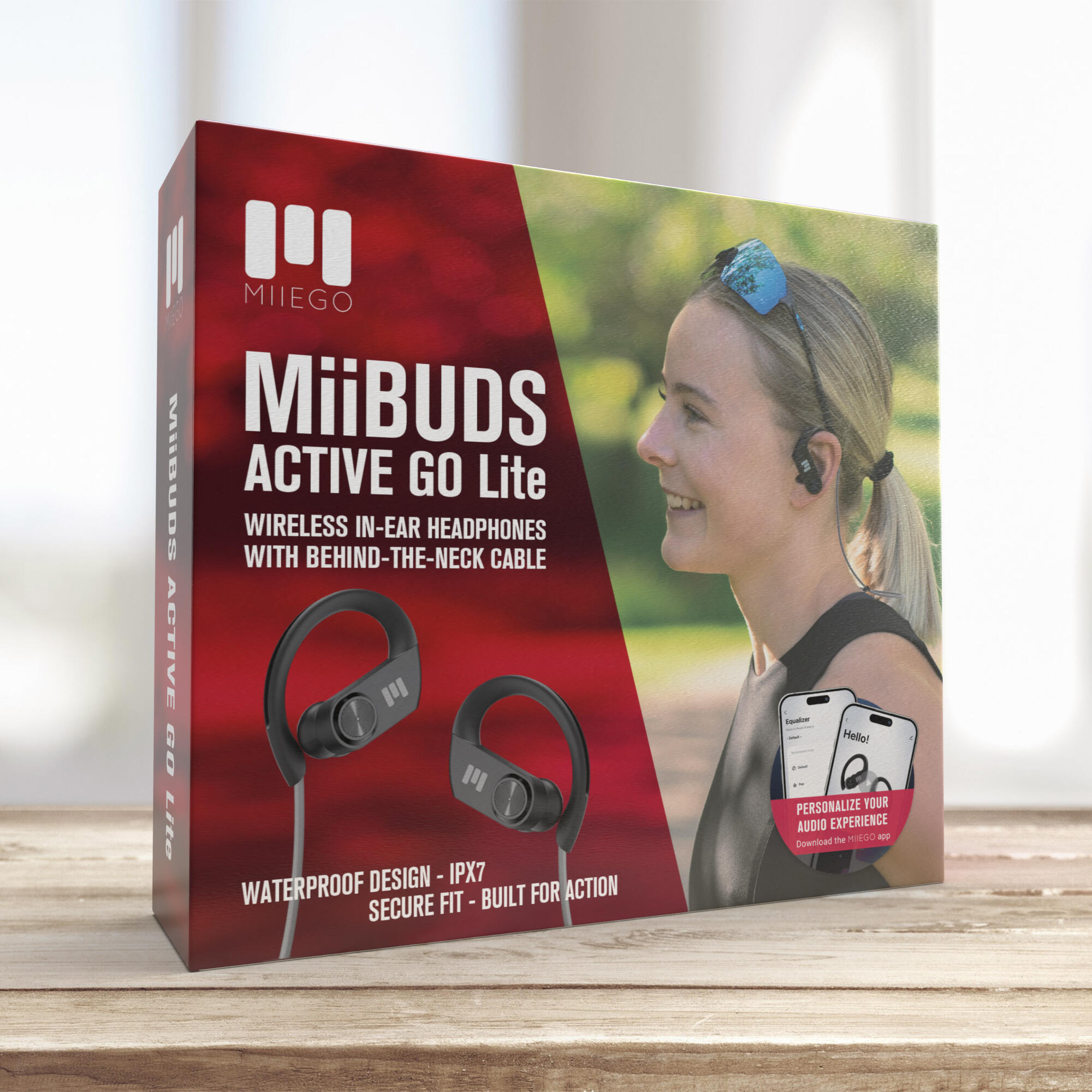 Miibuds Active Go Lite sport oordopjes hardlopen 7/7