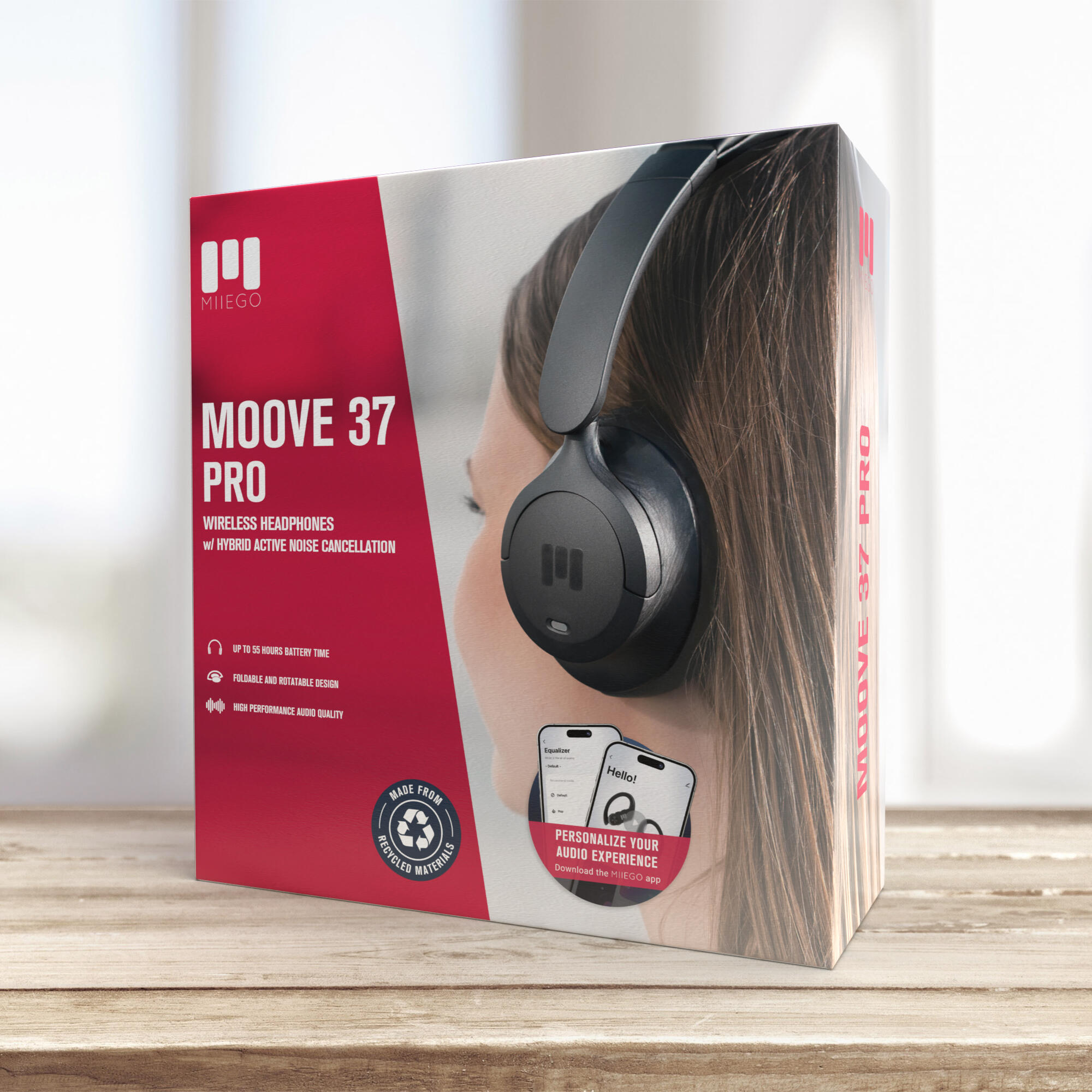 MOOVE 37 Pro koptelefoon voor sport en vrijetijd 5/5