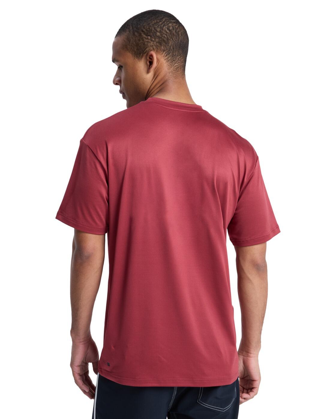 T-shirt de surf à manches courtes UPF50 DNA SURF Rouge Homme 2/4