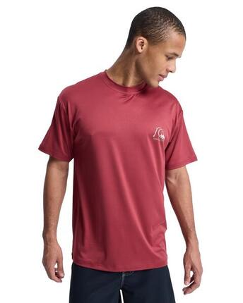 T-shirt de surf à manches courtes UPF50 DNA SURF Rouge Homme