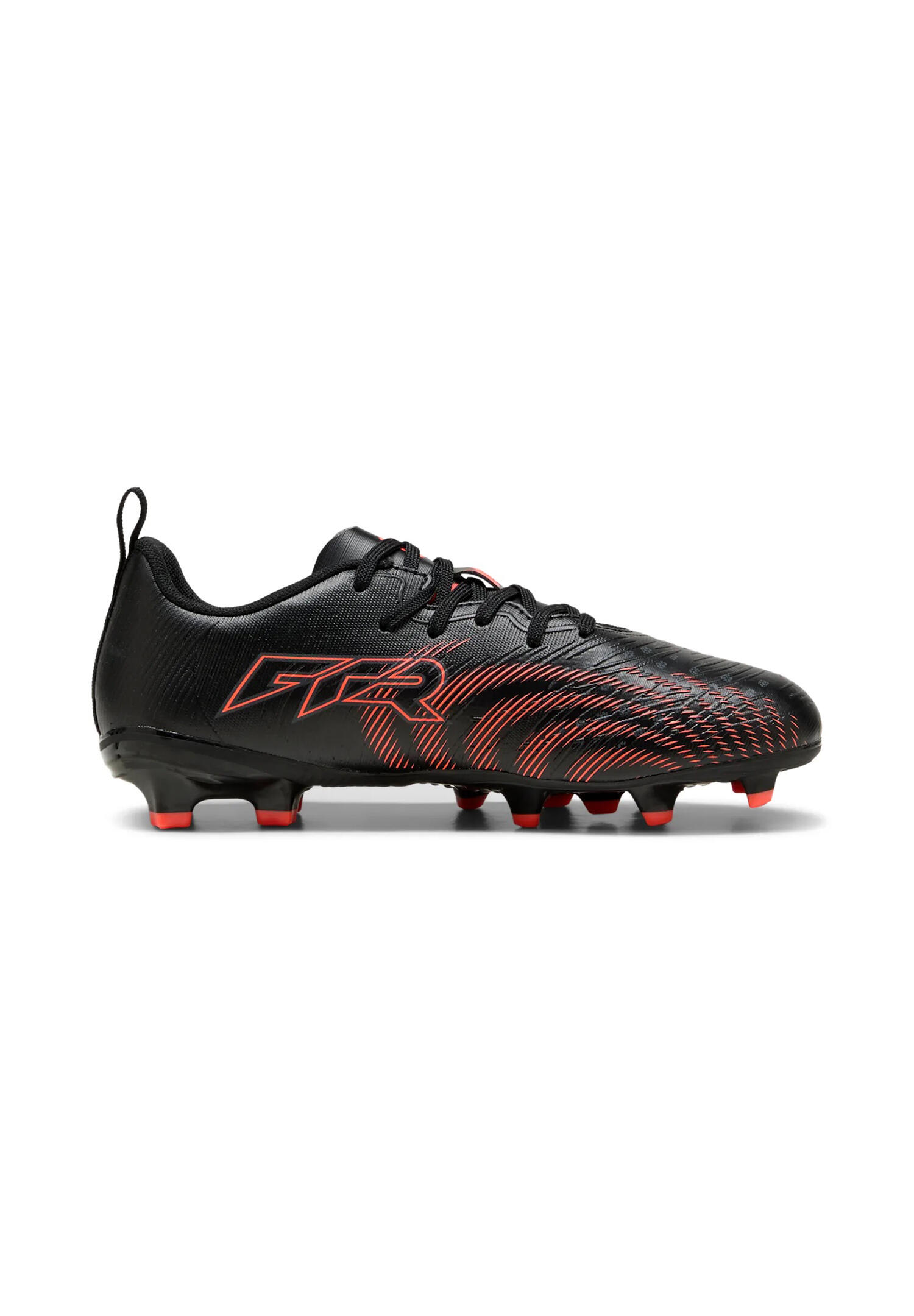 PUMA FUTURE 9 PLAY IT JR Fußballschuhe 108723 02 Puma Black Glowing red  Gray 3/7