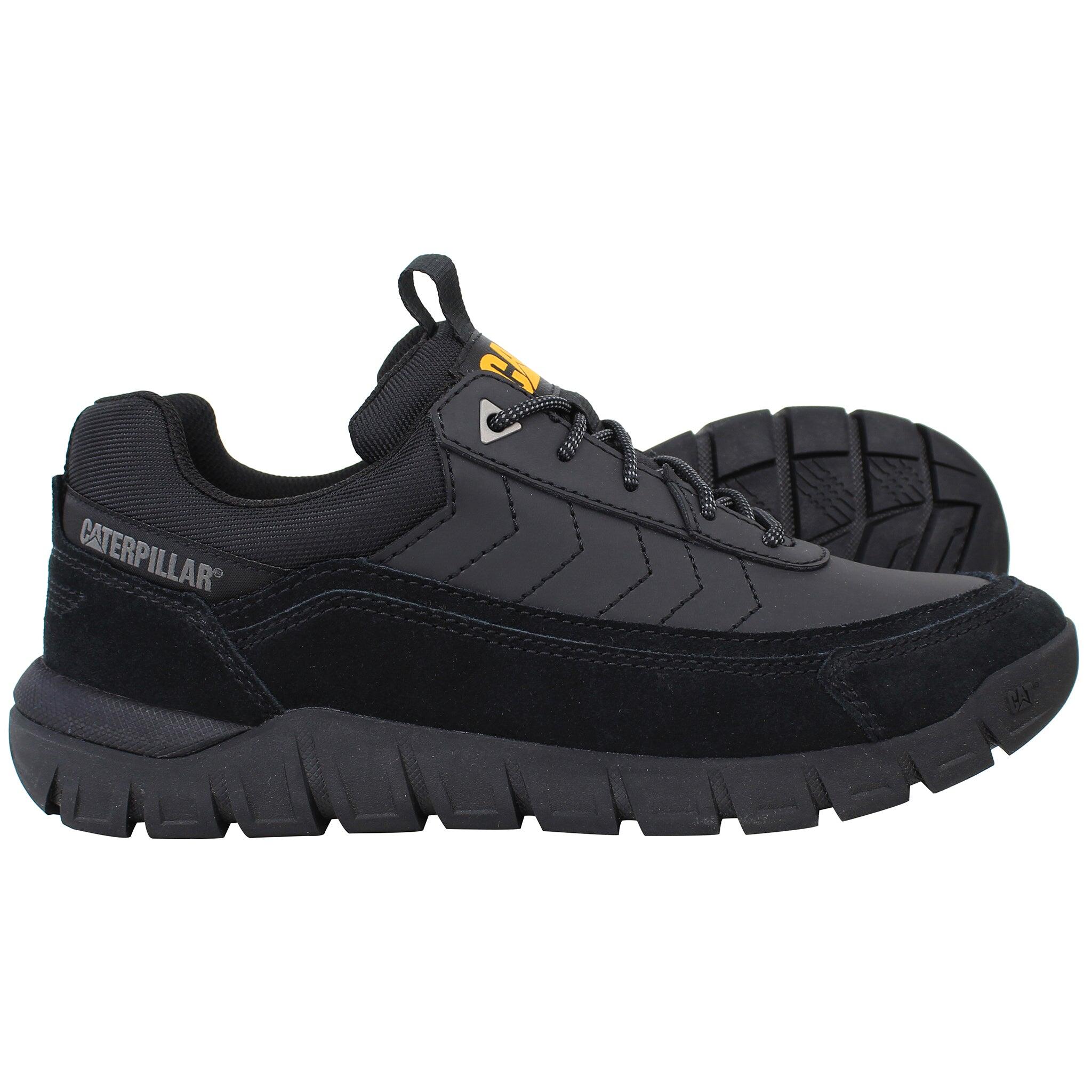 Męskie buty półbuty skórzane czarne CATERPILLAR CAT VERSAGE P726427 4/7
