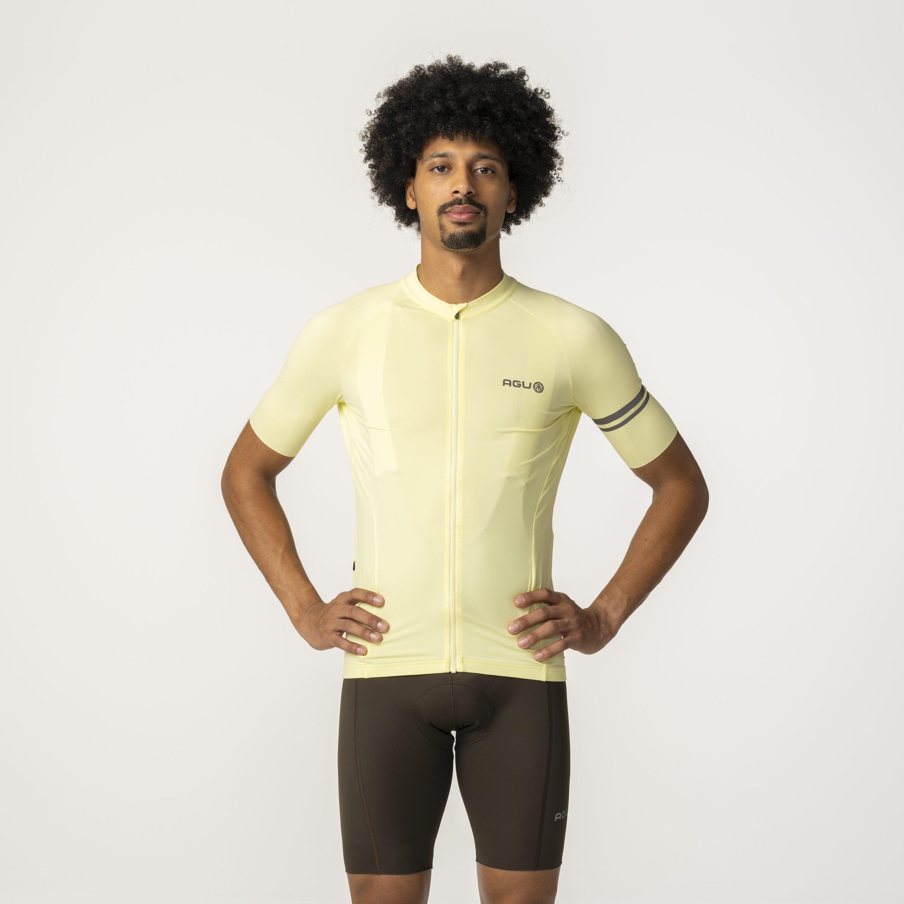 Solid Maillot Performance Hombres 4/7