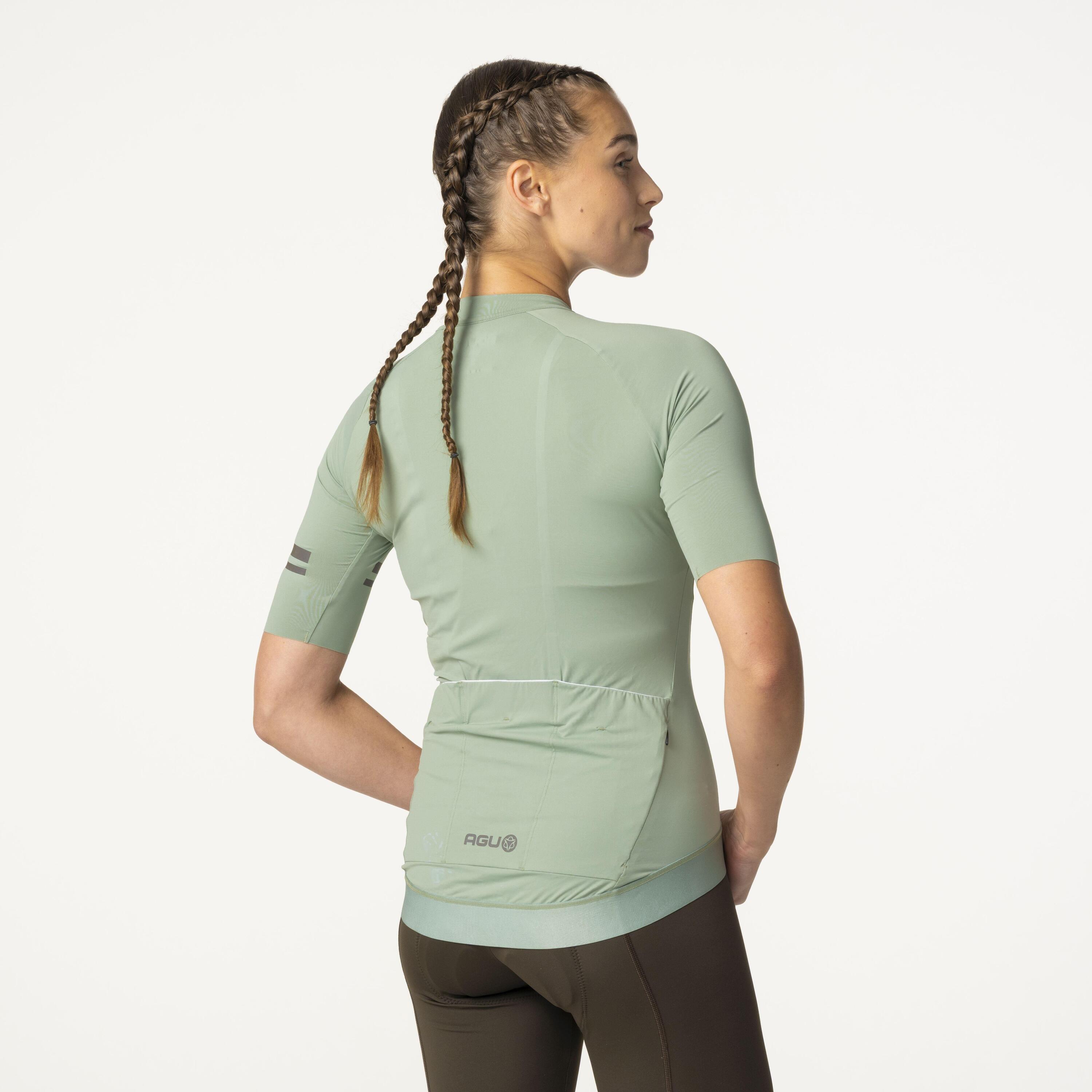Solid Maillots SS Performance Femme 5/7