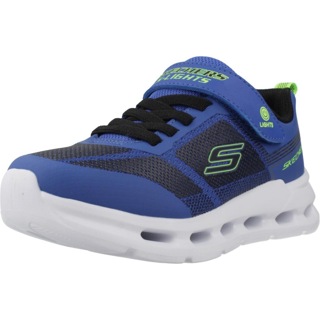 Buty SKECHERS GLIDE STEP LIGHT Niebieski