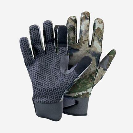Gants été chasse camo - respirants, souples, grip silicone, fonction tactile