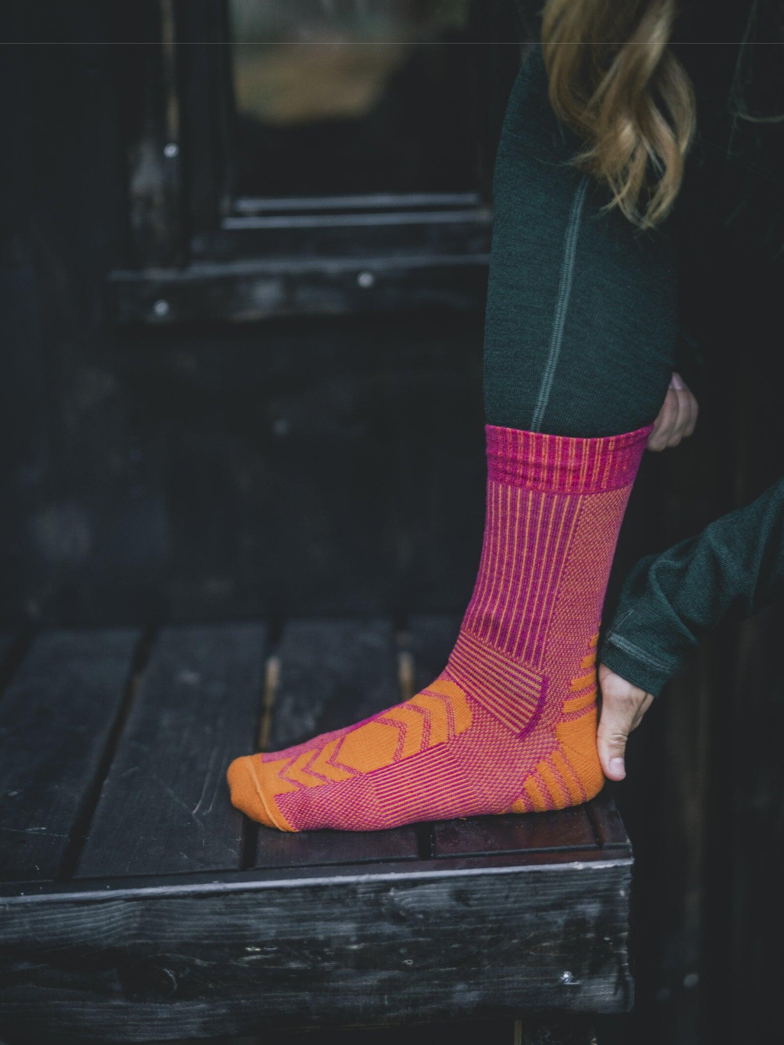 Chaussettes Randonnée Laine Mérinos Légères Respirantes & Chaudes 1 paire 5/6