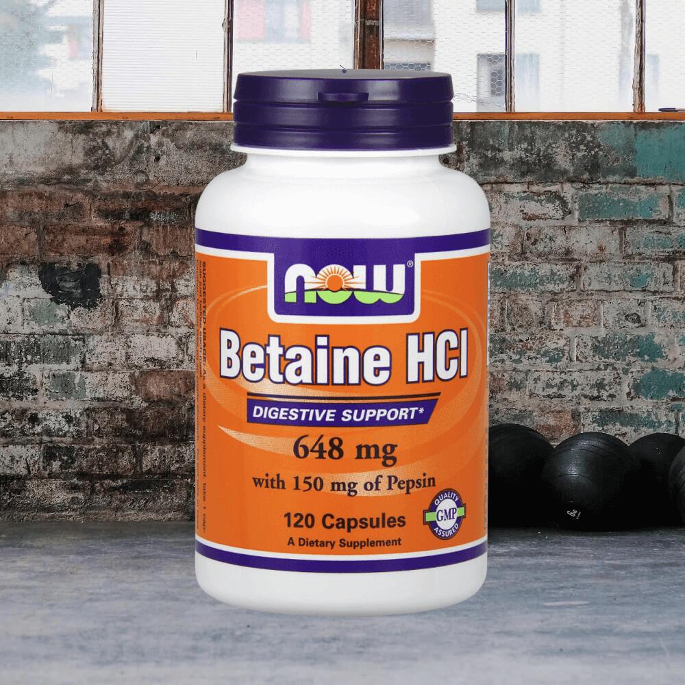 Now Foods Betaine HCl (120) Standard - Acides aminés - Mélange d'acides aminés 2/4