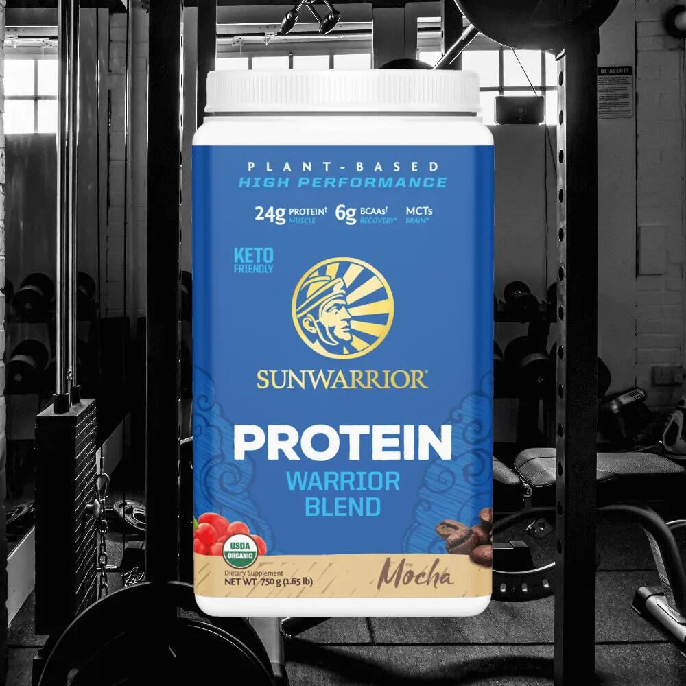 Sunwarrior Warrior Blend Organic (750g) Mocha - Protéines 4/4