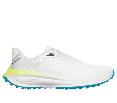 Scarpe da golf Skechers Slip-ins Golf Waterproof Flow SI da uomo bianche