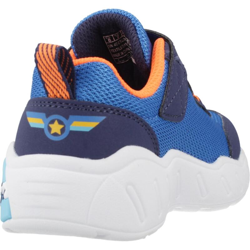 Pantofi sport copii Skechers Play Scene, Albastru
