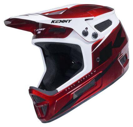 Casque Integral Kenny Elite Candy Rouge 1/3
