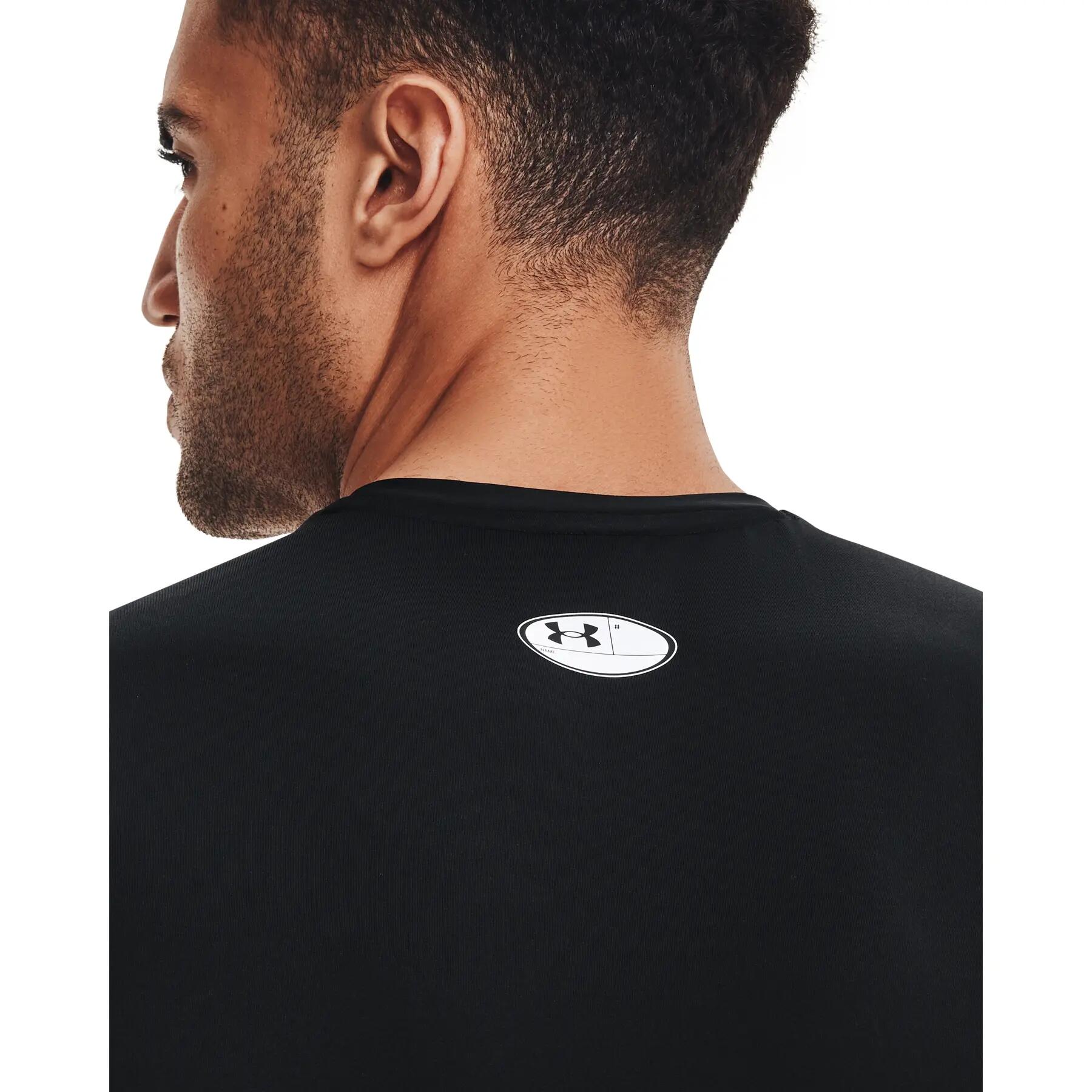 Camisola interior Under Armour HeatGear Sleeveless, Preto, Homens 6/7