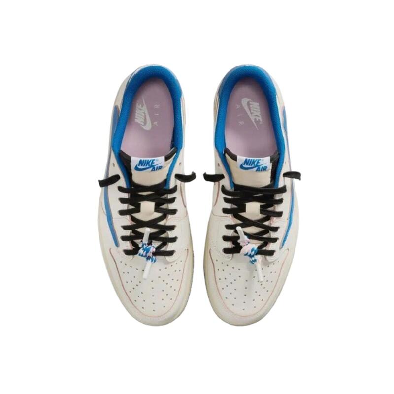 1 Retro Low OG SP Fragment x Travis Scott Sail Military Blue