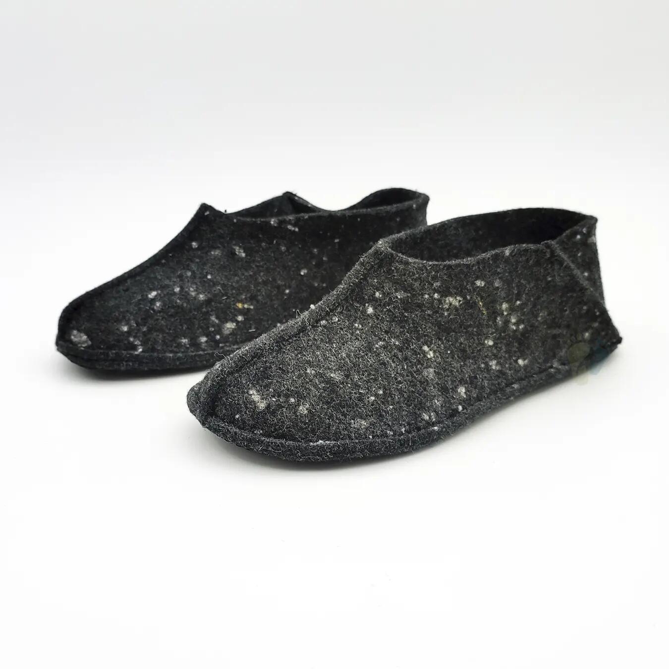 OmaKing Zapatillas Slip-On Negro - Talla 43-44 5/7