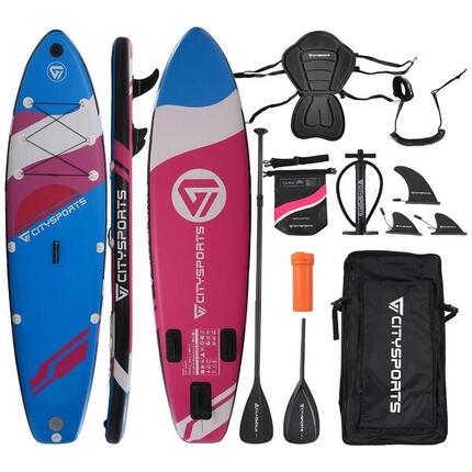 Stand Up Paddle gonflable CITYSPORTS CL1, set complet avec accessoires