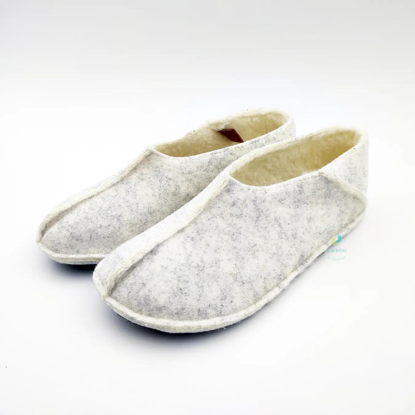 OmaKing Zapatillas Slip-On Forro Blanco - Talla 37-38 3/6