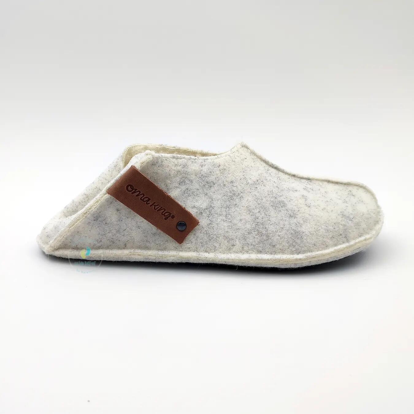OmaKing Zapatillas Slip-On Forro Blanco - Talla 37-38 2/6