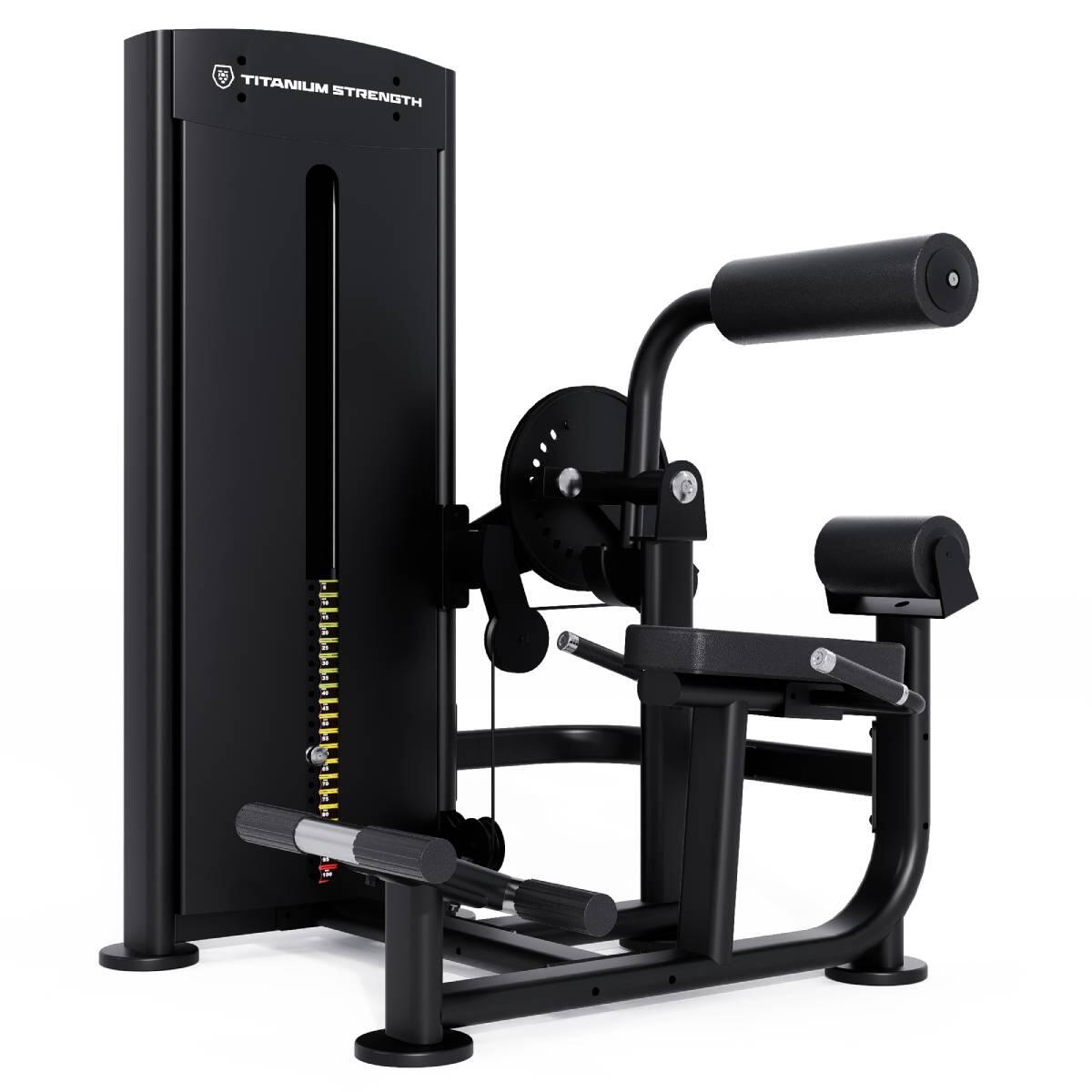 Selectorizada Dual Abdominales y Extensión de Espalda Titanium 3/5