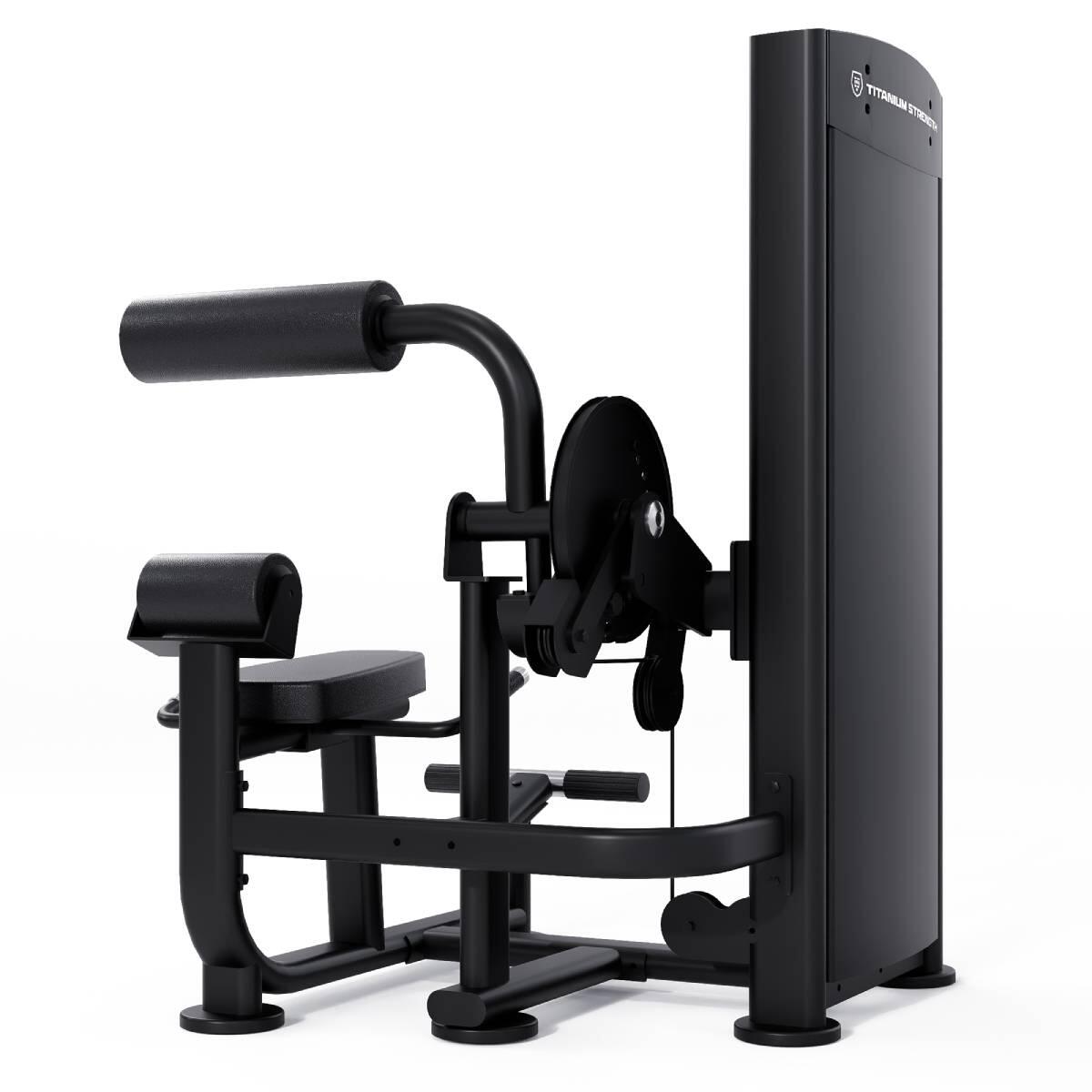 Selectorizada Dual Abdominales y Extensión de Espalda Titanium 5/5