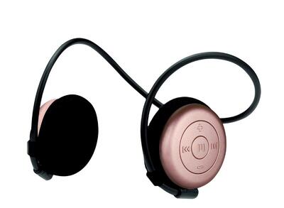 Al4 freedom roze vrouw sport koptelefoon hardlopen