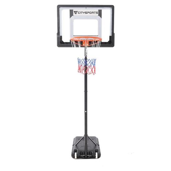 Panier de Basket CITYSPORTS Réglable 155-210cm Portable