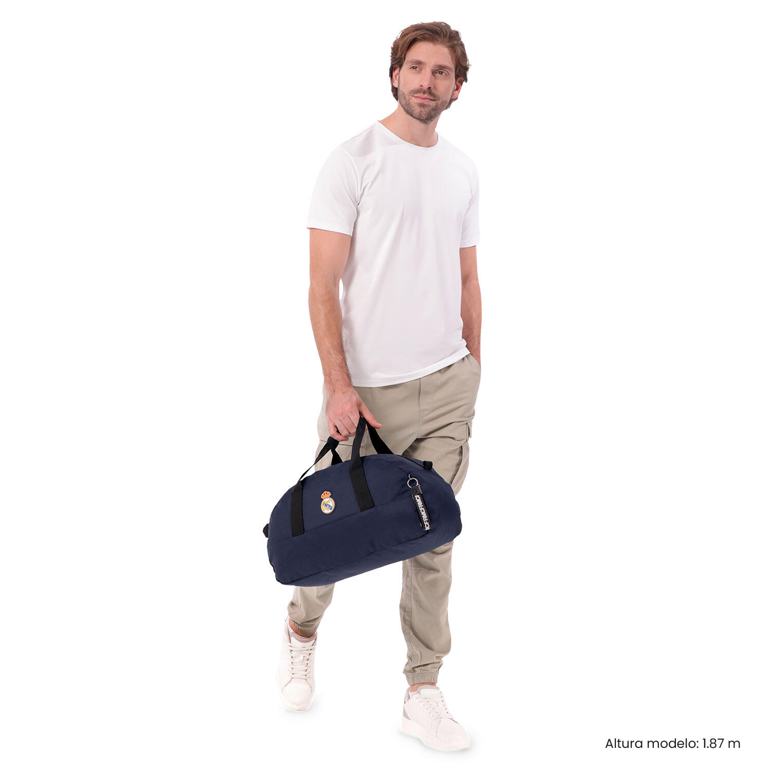 Totto Bolsa deporte Real Madrid Azul Poliéster 47 x 25 x 19 cm 2/5