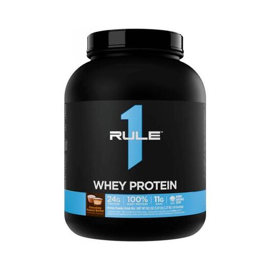 Rule1 R1 Whey Protein (5lbs) Chocolate Peanut Butter - Protéines