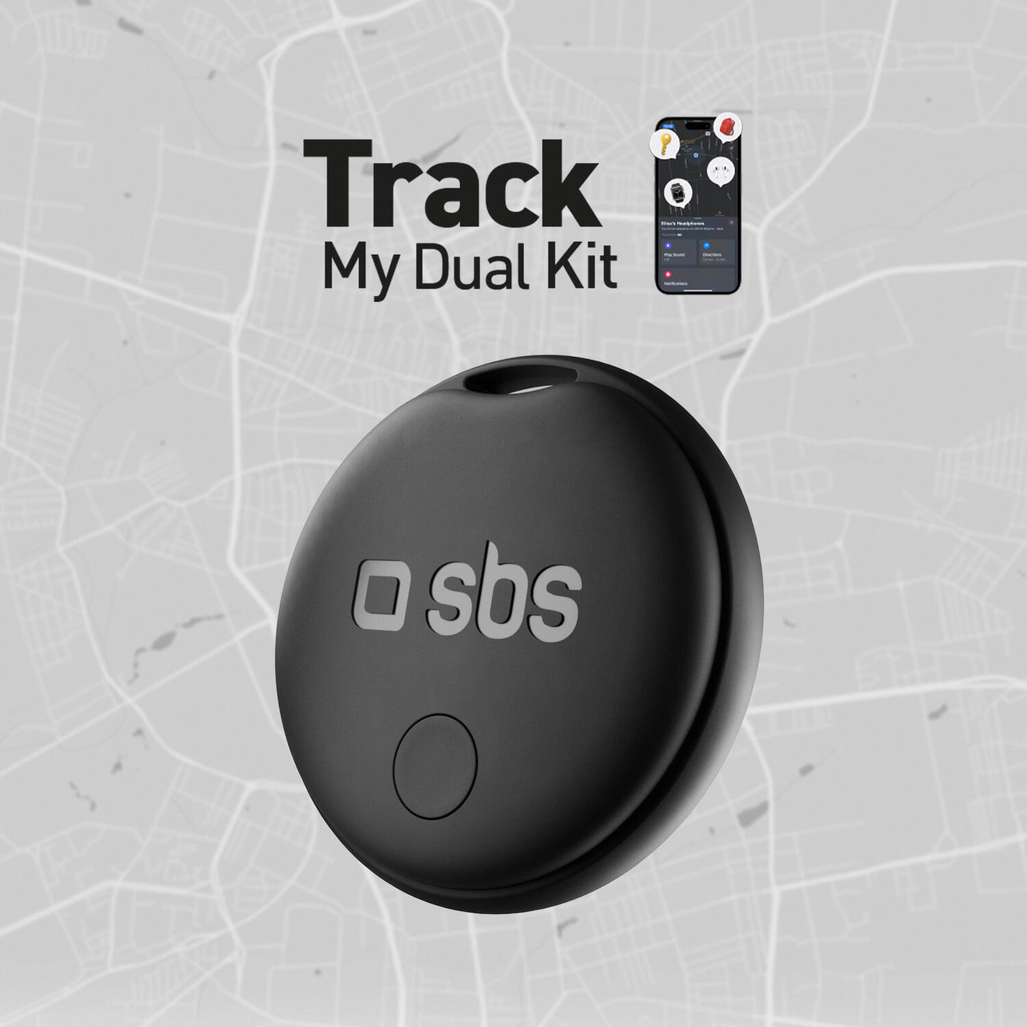 Localizzatori Tracker Wireless compatibili con Apple Find My e Google Find Hub 2/7