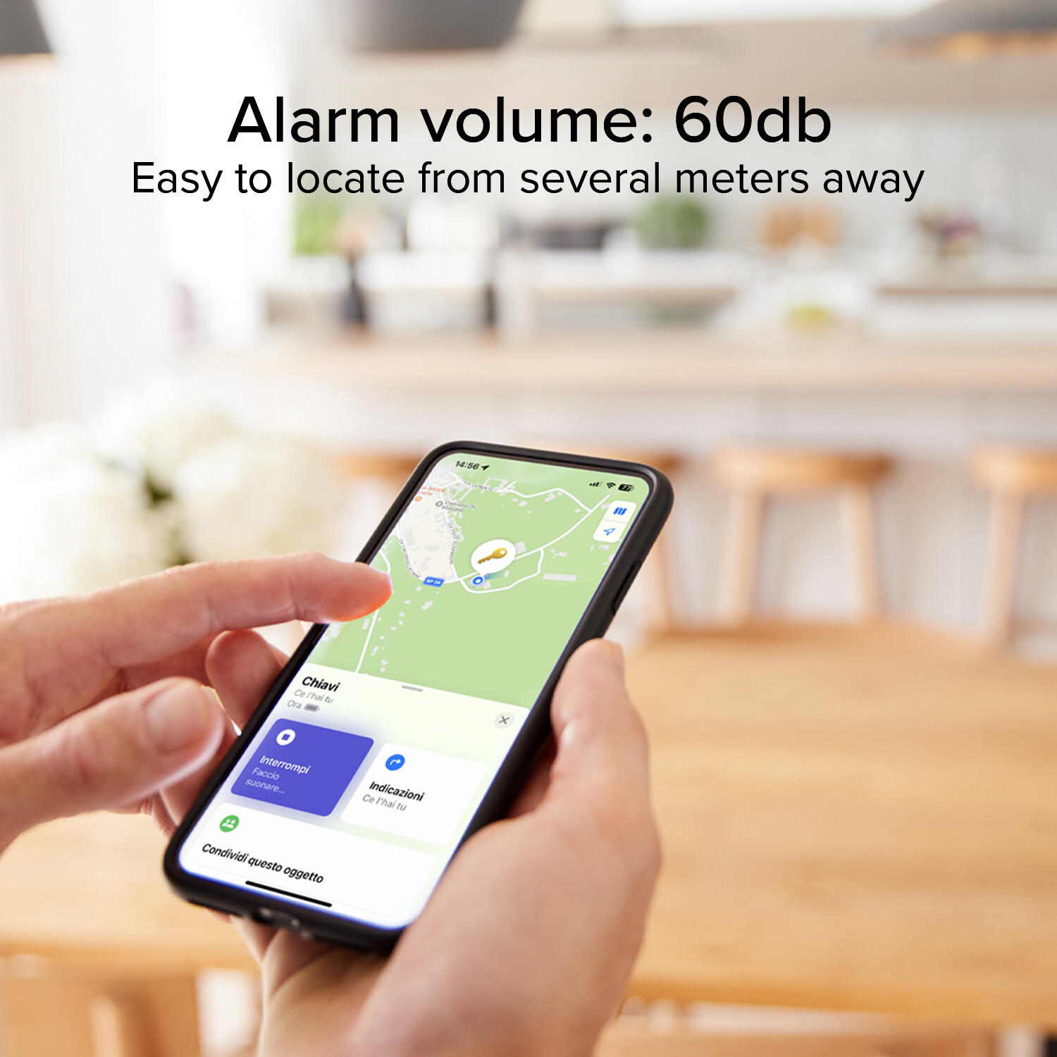 Localizzatori Tracker Wireless compatibili con Apple Find My e Google Find Hub 6/7