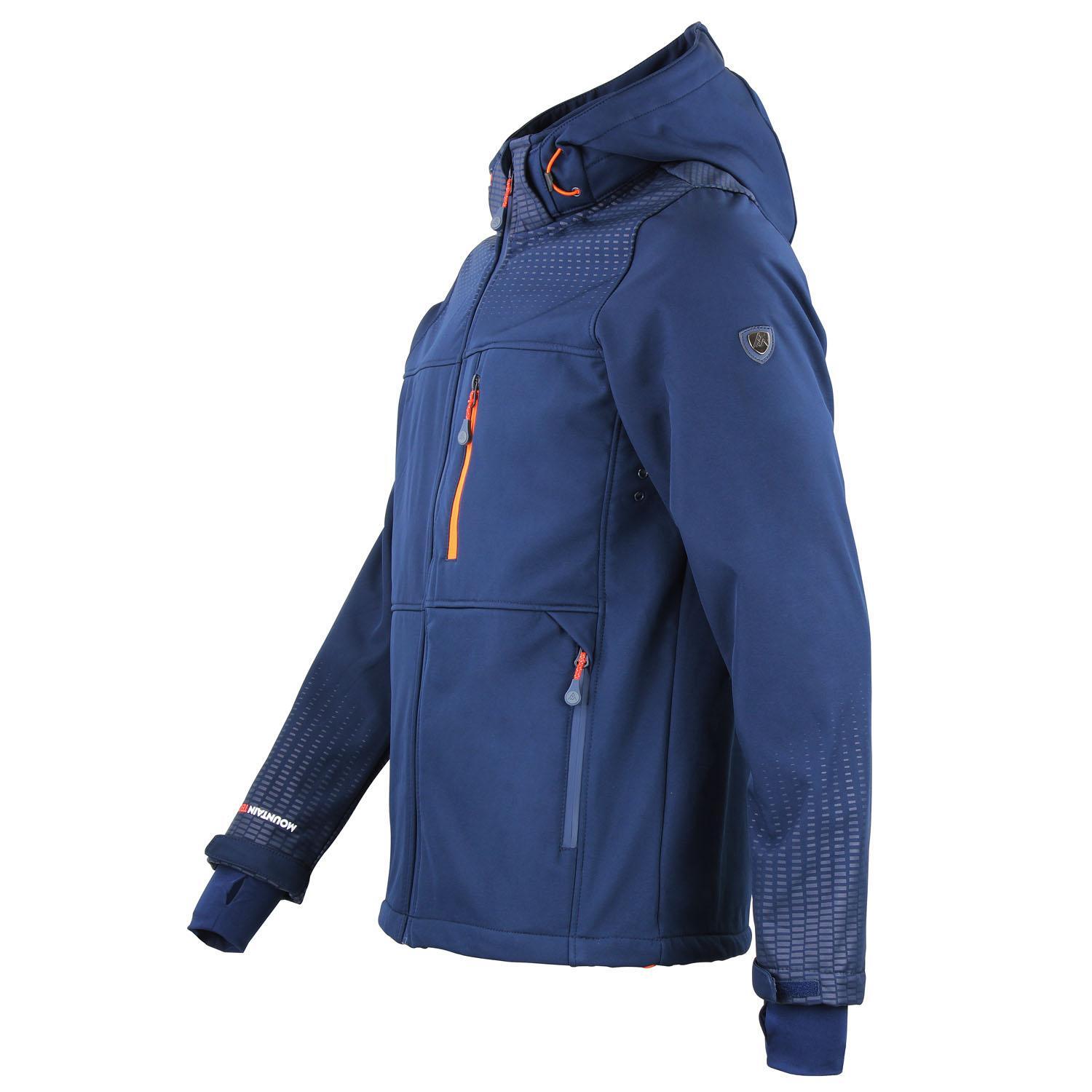 Softshell hooded jacket Peak Mountain Cabra 3/5