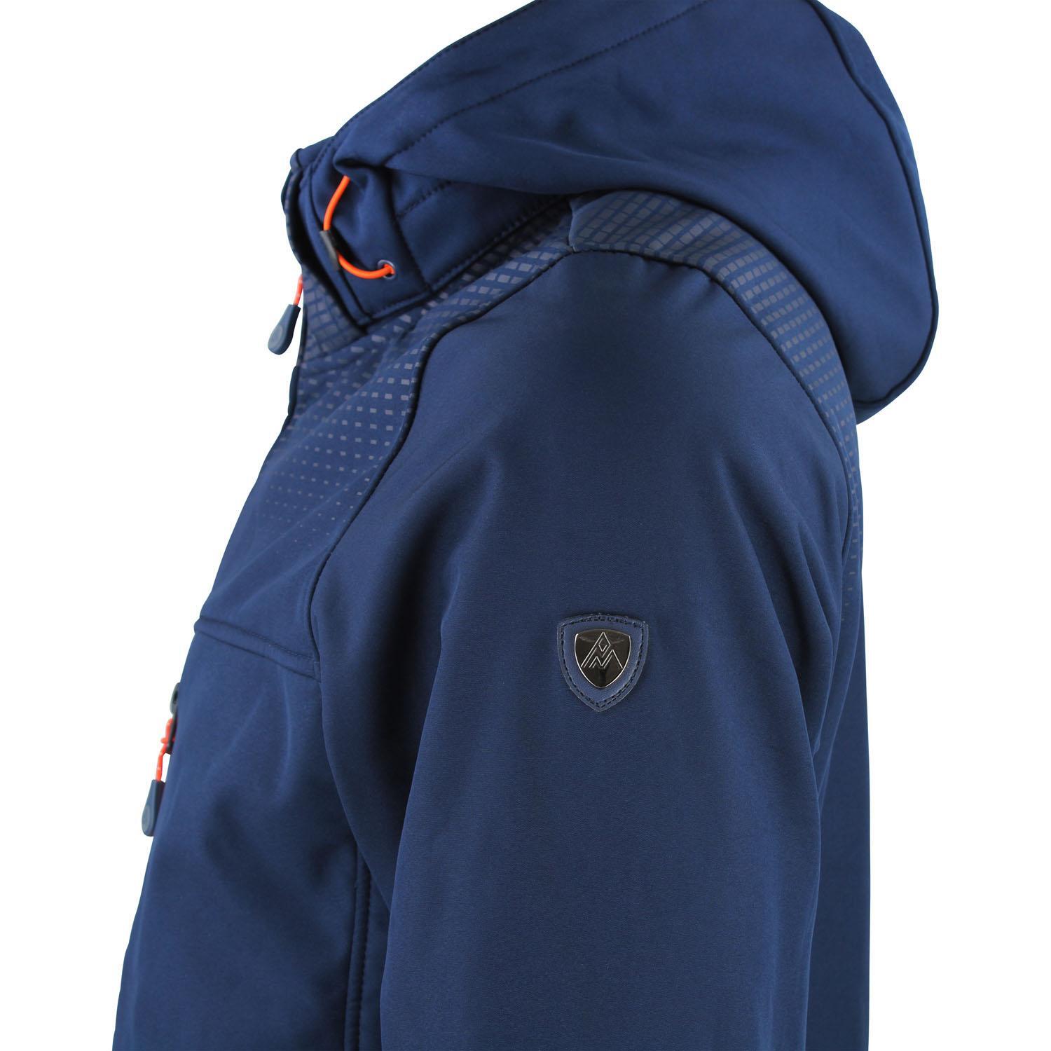 Softshell hooded jacket Peak Mountain Cabra 5/5