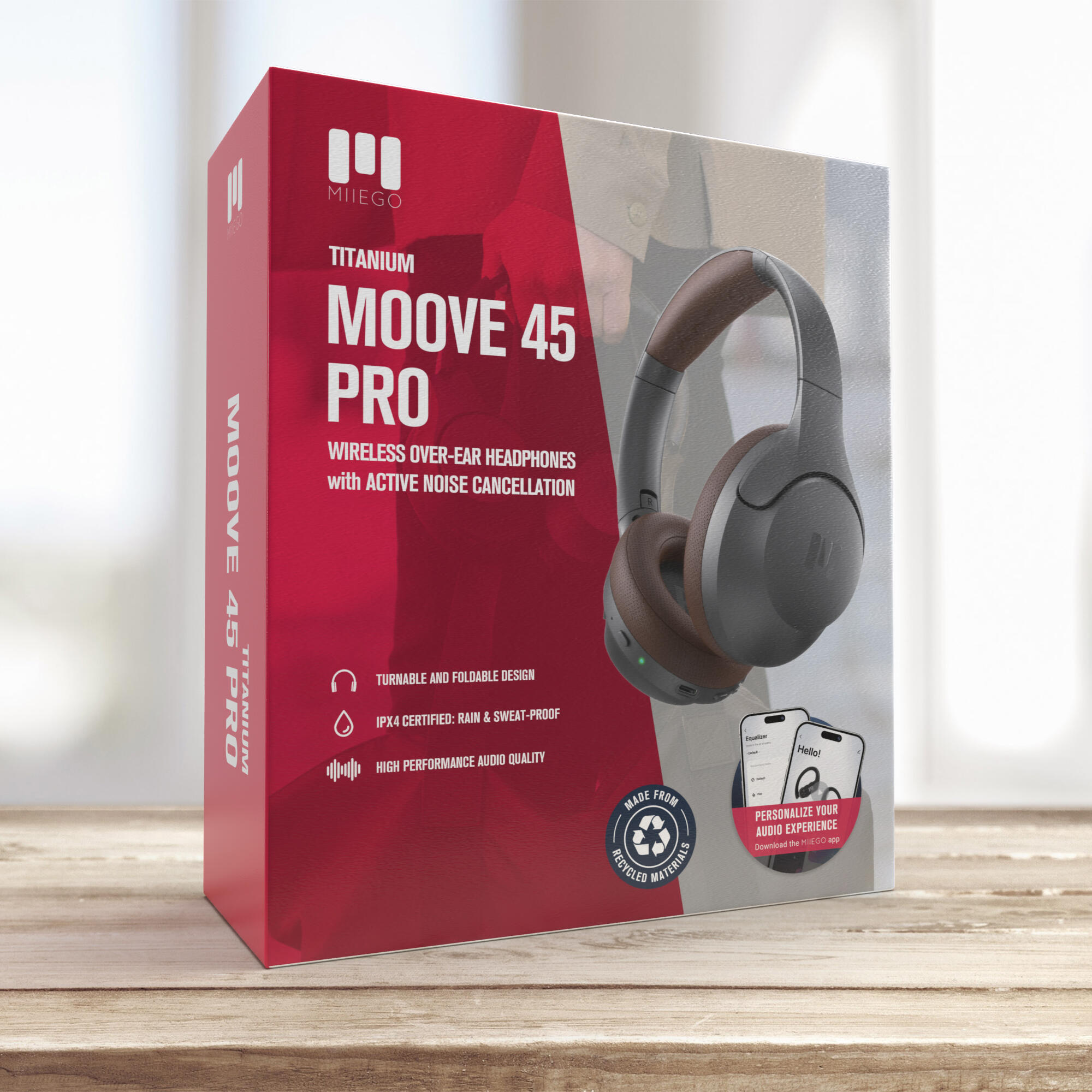 MOOVE 45I Pro Titane casque pour le sport et les loisirs 7/7