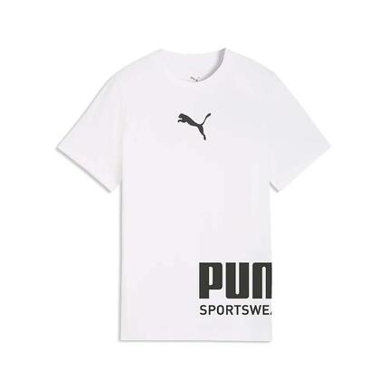 PUMA weisses Kinder-T-Shirt 692535-02