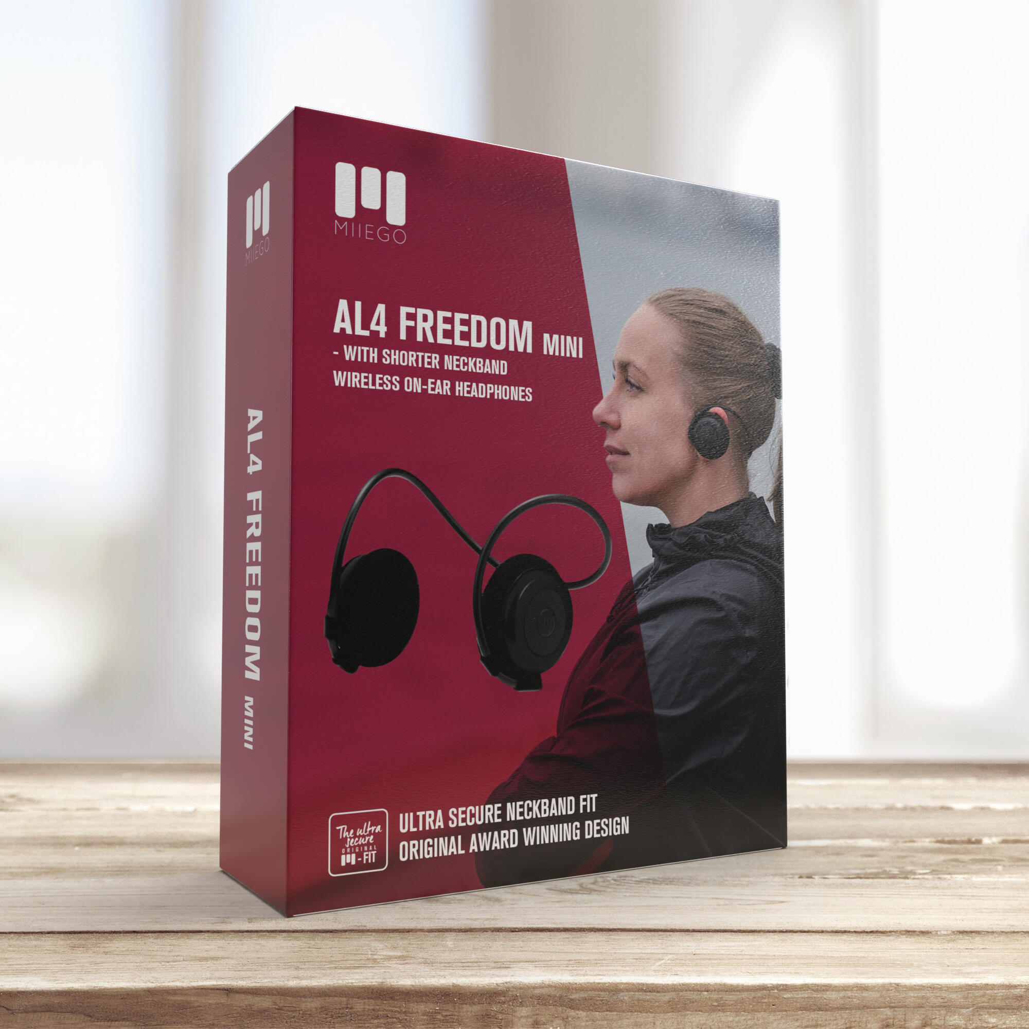 AL4 FREEDOM Zwart Vrouw sport koptelefoon hardlopen 6/6