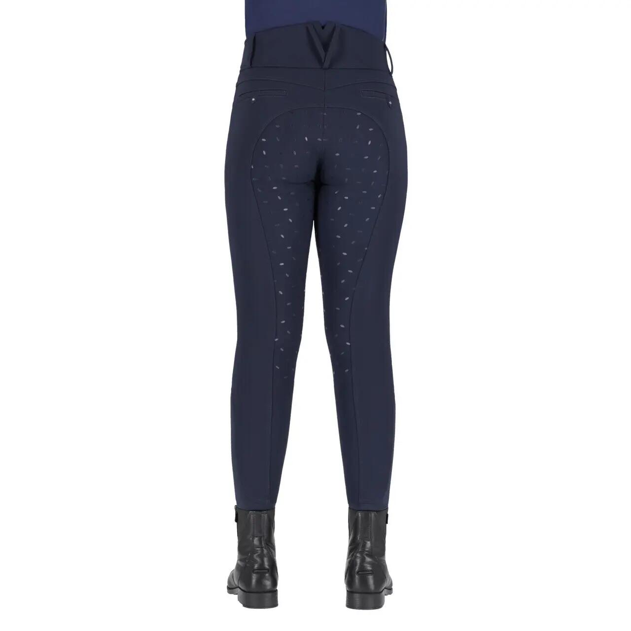 Pantalón de equitación Full Grip QHP Lymee 2/7