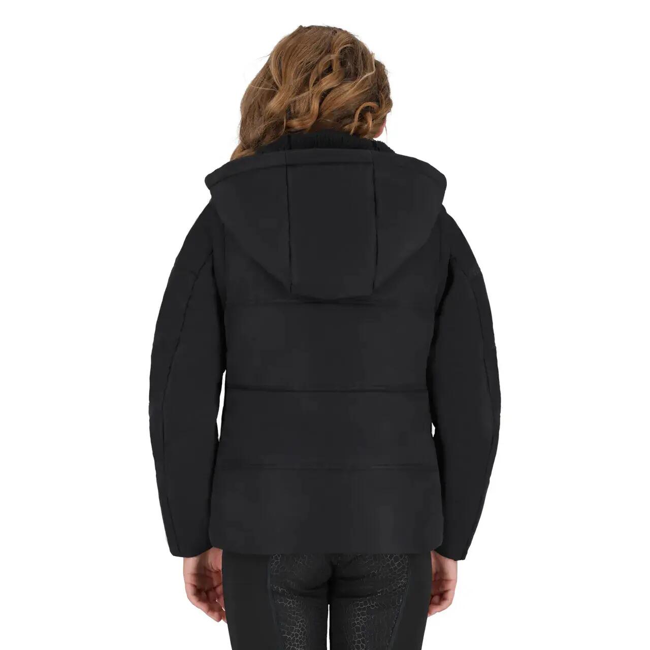 Giacca invernale con maniche rimovibili equitazione ragazza QHP Rayah 3/5