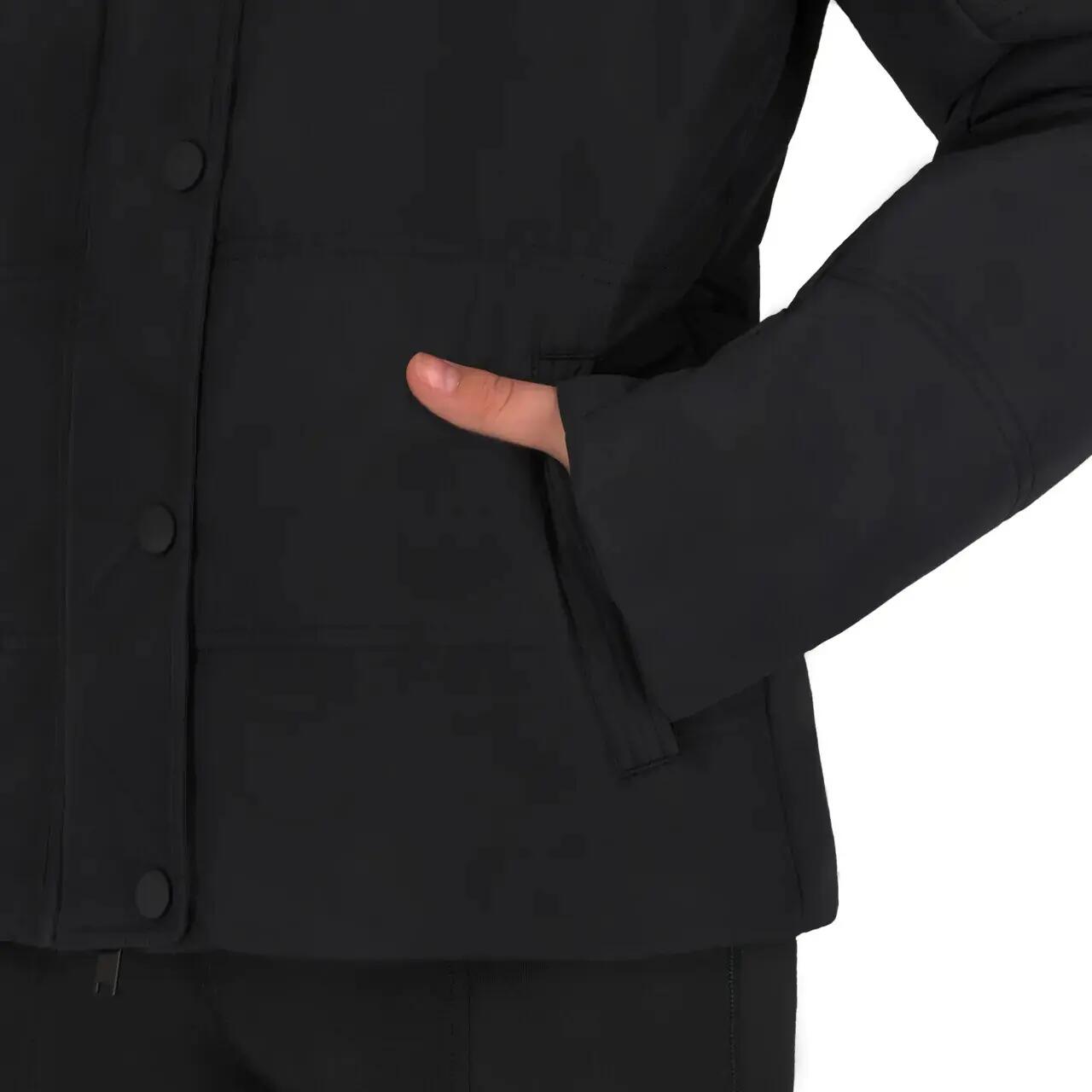 Giacca invernale con maniche rimovibili equitazione ragazza QHP Rayah 5/5