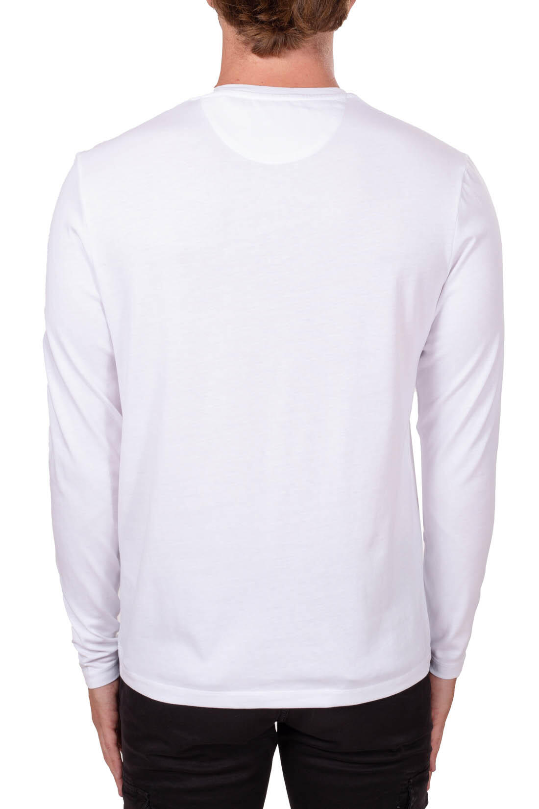 Maglietta tinta unita a maniche lunghe Lyle & Scott 3/5