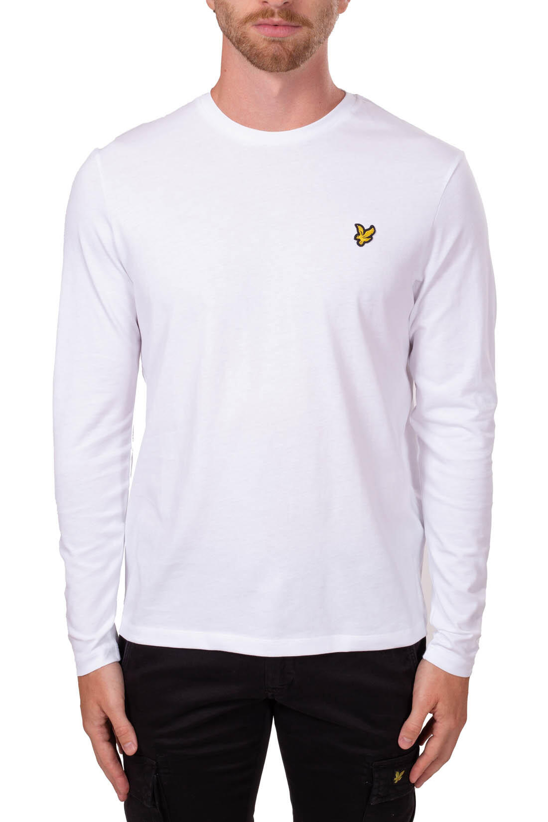 Maglietta tinta unita a maniche lunghe Lyle & Scott 2/5
