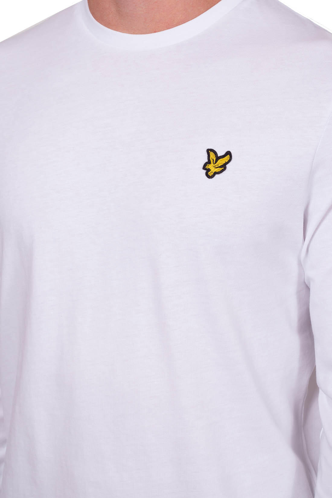 Maglietta tinta unita a maniche lunghe Lyle & Scott 4/5