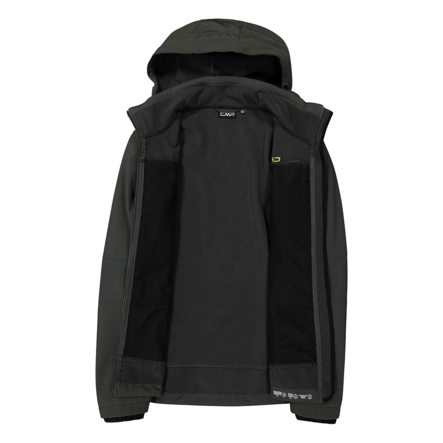 Veste à capuche softshell amovible CMP 4/6