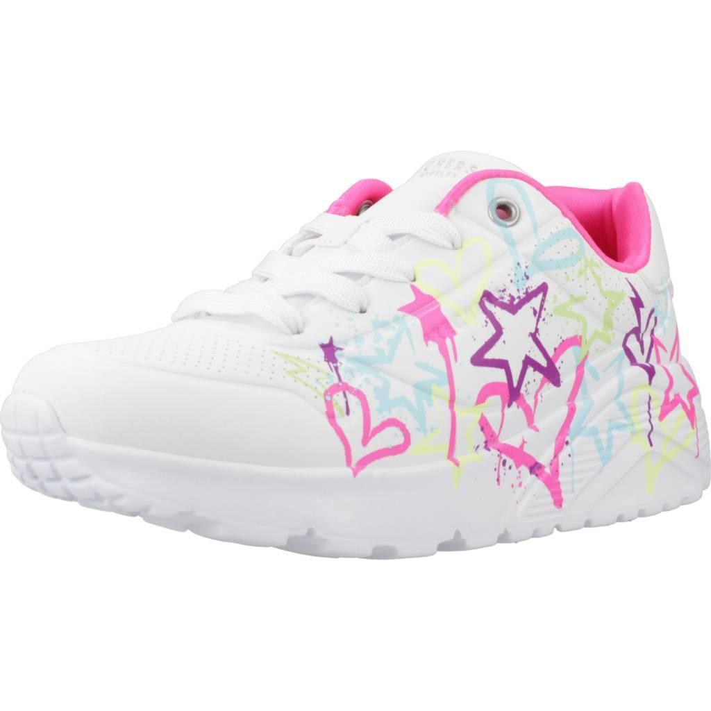Chaussures Fille Skechers 310391L Blanc Blanc Skechers