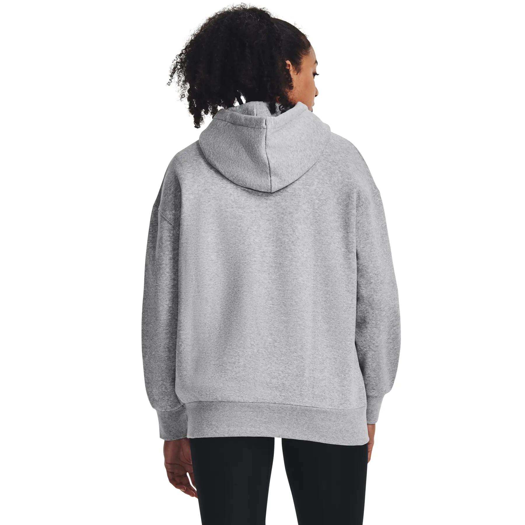 Sweat à capuche femme Under Armour Essential Flc OS 5/6