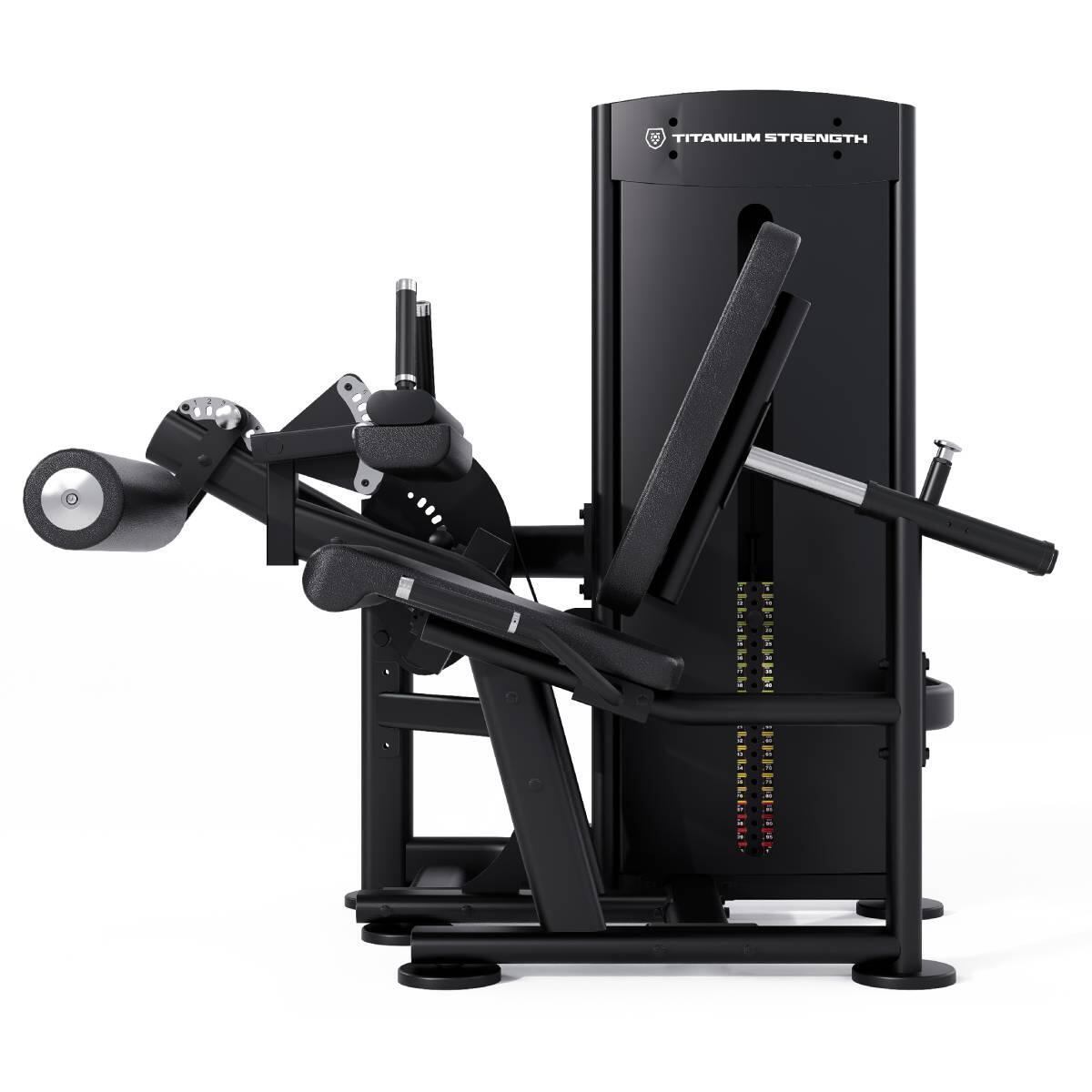 Selectorizada Curl Femoral Sentado Titanium 2/5