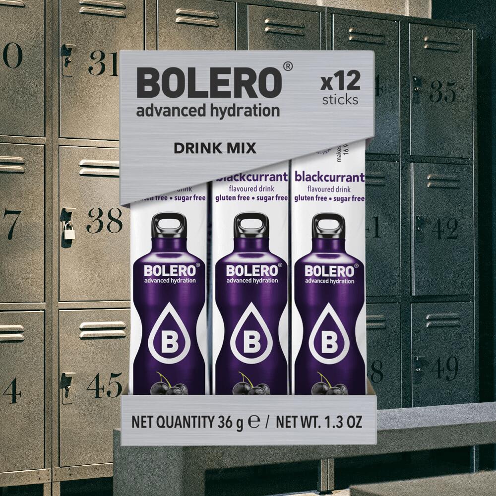Bolero Sticks (12x3g) Blackcurrant - Intra e post allenamento 2/4