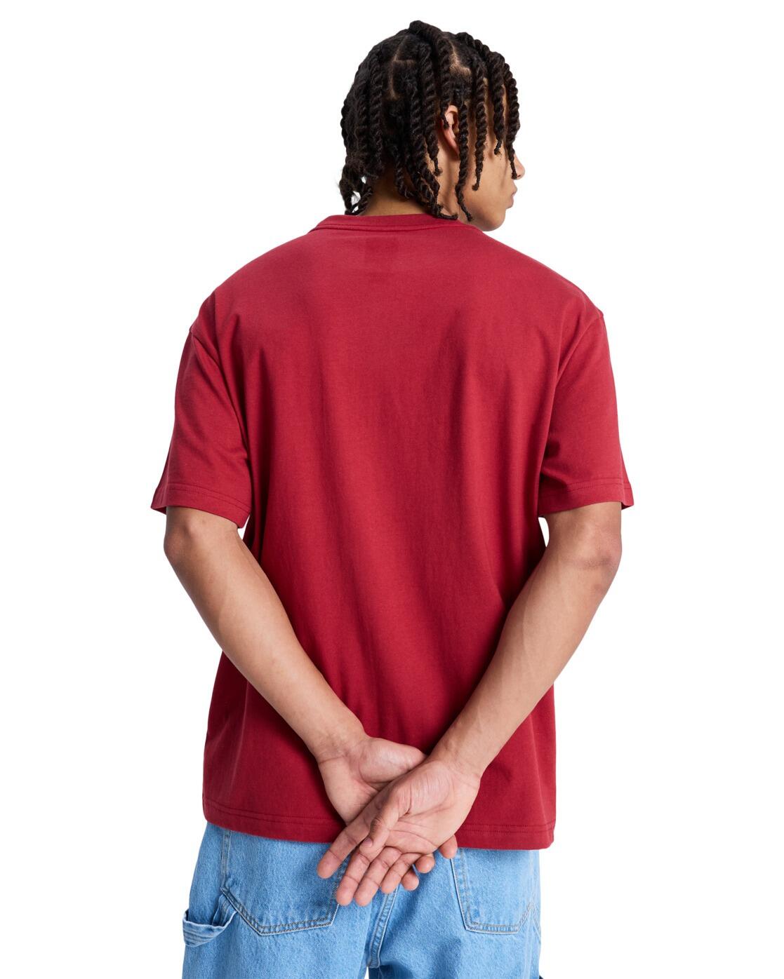 T-Shirt à manches courtes Rouge Homme 2/4