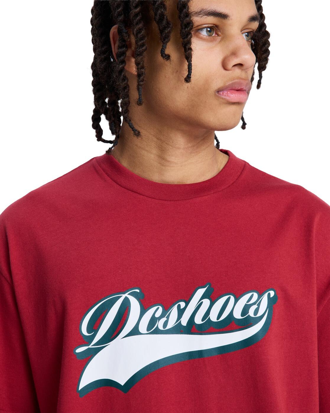 T-Shirt à manches courtes Rouge Homme 4/4